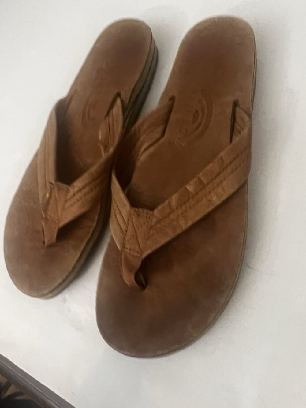 Rainbow Mens Single Layer Premier Leather Sandals Sierra  8